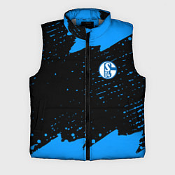 Мужской жилет Schalke 04 fc blue color, цвет: 3D-светло-серый