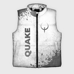 Мужской жилет Quake - white gradient вертикально