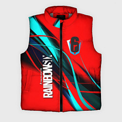 Мужской жилет Rainbow six геометрия полосы, цвет: 3D-светло-серый