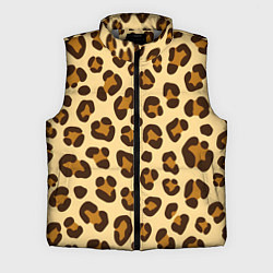 Мужской жилет Паттерн с пятнами леопарда, цвет: 3D-светло-серый