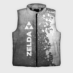 Мужской жилет Zelda - grey gradient по-вертикали, цвет: 3D-черный
