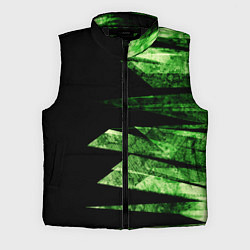 Мужской жилет Color green black, цвет: 3D-черный