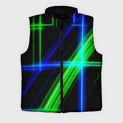 Мужской жилет Color blue black green, цвет: 3D-черный