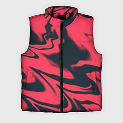 Мужской жилет Color black red, цвет: 3D-черный
