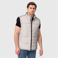 Мужской жилет Светлый оттенок цвета года 2025 Пантон, цвет: 3D-черный — фото 2