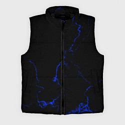 Мужской жилет Color black blue, цвет: 3D-черный