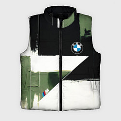 Мужской жилет BMW логотип, цвет: 3D-черный