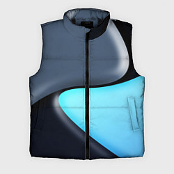 Мужской жилет Разноцветный, цвет: 3D-черный