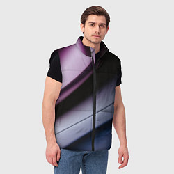 Мужской жилет Multicoloured, цвет: 3D-черный — фото 2
