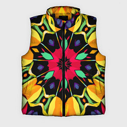 Мужской жилет Салатовый калейдоскоп