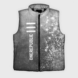 Мужской жилет OneRepublic - grey gradient по-вертикали