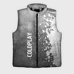 Мужской жилет Coldplay - grey gradient по-вертикали, цвет: 3D-черный