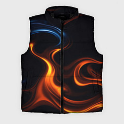 Мужской жилет The color is fire orange, цвет: 3D-черный