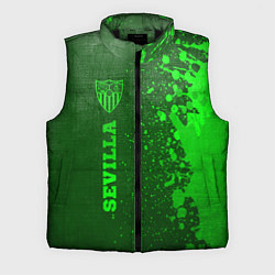 Мужской жилет Sevilla - green gradient по-вертикали, цвет: 3D-черный