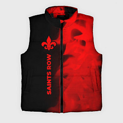 Мужской жилет Saints Row - red gradient по-вертикали, цвет: 3D-черный
