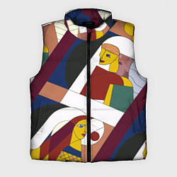 Мужской жилет Стиль пикассо рисунок