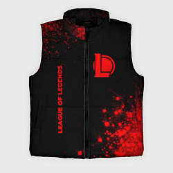 Мужской жилет League of Legends - red gradient вертикально