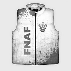 Мужской жилет FNAF - white gradient вертикально