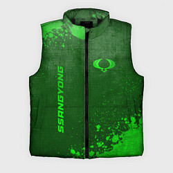 Мужской жилет SsangYong - green gradient вертикально