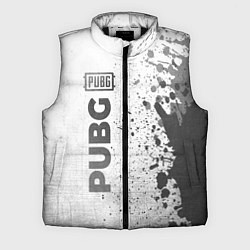 Мужской жилет PUBG - white gradient по-вертикали, цвет: 3D-черный