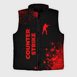 Мужской жилет Counter Strike - red gradient вертикально