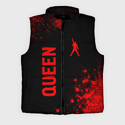 Мужской жилет Queen - red gradient вертикально