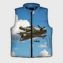 Мужской жилет Бомбардиро крокодило, цвет: 3D-черный