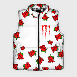 Мужской жилет Monster energy steel rose