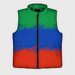 Мужской жилет Дагестанские цвета, цвет: 3D-черный