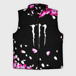 Мужской жилет Monster energy sakura, цвет: 3D-черный