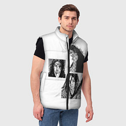 Мужской жилет Миямото Мусаси, Vagabond, цвет: 3D-черный — фото 2