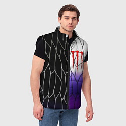 Мужской жилет Monster energy steel, цвет: 3D-черный — фото 2