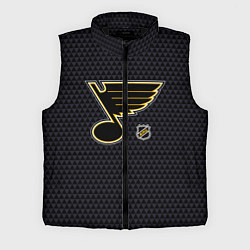Мужской жилет Сент Луис Блюз - черные треугольники, цвет: 3D-черный