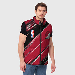 Мужской жилет Трэйл Блэйзерс - цвета команды, цвет: 3D-черный — фото 2