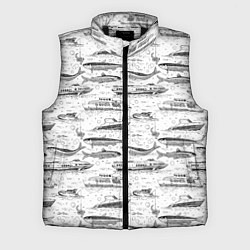 Мужской жилет Корюшка и водный транспорт