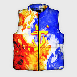 Мужской жилет Doom битва огня, цвет: 3D-черный