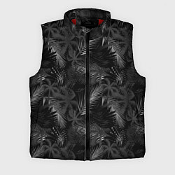 Мужской жилет Palm black and white, цвет: 3D-красный