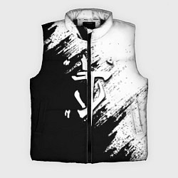 Мужской жилет Doom штрихи красок черные