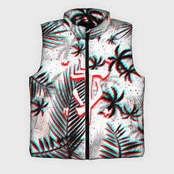 Мужской жилет Doom тропики глитч