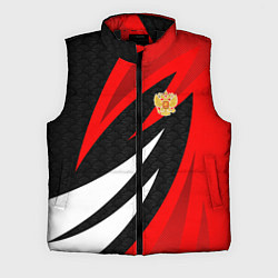 Мужской жилет Россия - красный спорт