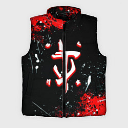 Мужской жилет Doom краски абстракция, цвет: 3D-черный