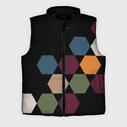 Мужской жилет Honeycombs autumn colors