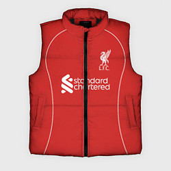 Мужской жилет Ливепрпуль домашняя форма 2025 2026, цвет: 3D-черный