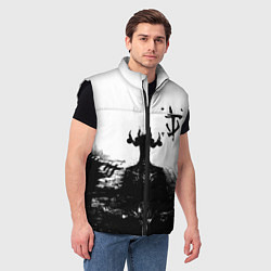 Мужской жилет Doom демон марса, цвет: 3D-черный — фото 2