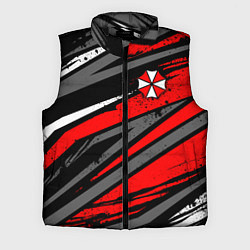 Мужской жилет Umbrella - red lines, цвет: 3D-черный