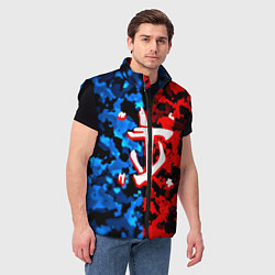 Мужской жилет Doom камуфляж текстура, цвет: 3D-черный — фото 2
