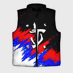 Мужской жилет Doom триколор краски, цвет: 3D-черный