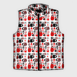 Мужской жилет Много матрешек