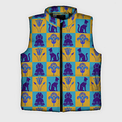 Мужской жилет Символы Египта, цвет: 3D-черный