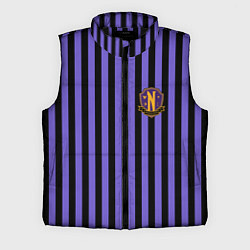 Мужской жилет Академия Невермор - сериал Уэнсдэй, цвет: 3D-черный